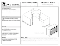14x8 Register Box, 9 in. Collar, R6