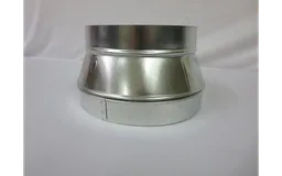 8 in. x 7 in. 30 Gauge Galvanized Steel Tapered Reducer
