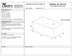 46 in. x 24 in. x 20 in. R6 Metal Coffin Box