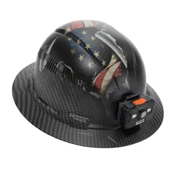 Hard Hat, Freedom Series KARBN Pattern, Vented Full Brim, Class C