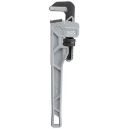 Adjustable Cast Aluminum Pipe Wrench, 14-Inch