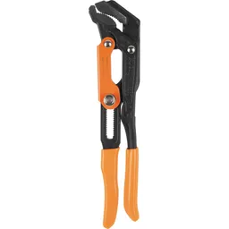 Quick-Adjust S-Jaw Pipe Wrench, 13-Inch