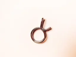 3/8 in. Double Wire Clamp for Braided Tubing