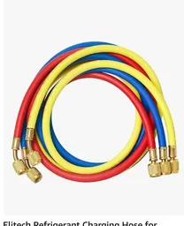 5 ft. Red, Yellow, Blue Refrigerant Hose, Pieces in set 3