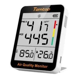 Temtop S1+ Bluetooth Indoor Air Quality Meter Temperature And Humidity AQI PM2.5 Monitor With APP Control