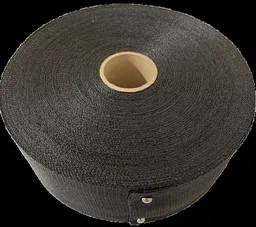 3 in. x 300 ft. Black Nylon Duct Strap