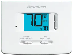 1020NC, Builder Value Non-Programmable Thermostat 1 Heat /1 Cool