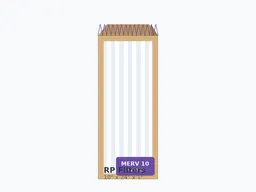 10x24x1 MERV 10 Pleated Air Filter