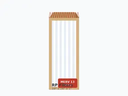 10x24x1 MERV 13 Pleated Air Filter