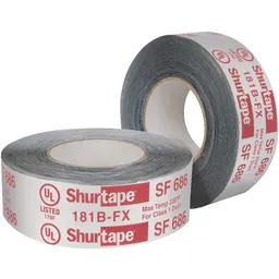 Butyl Foil Tape, 3 in. x 100 ft., 16 Rolls/Case