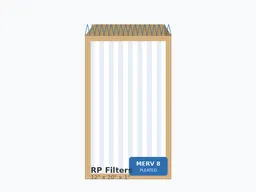 12x20x1 MERV 8 Pleated Air Filter