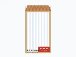 12x20x2 MERV 13 Pleated Air Filter