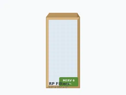 12x25x1 MERV 6 Disposable Panel Filters Air Filter