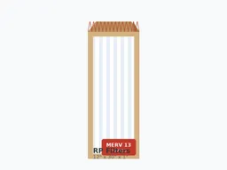 12x30x1 MERV 13 Pleated Air Filter