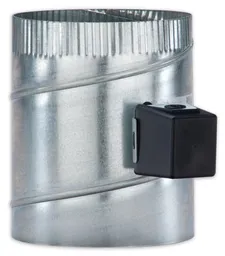 5 in. Round Zoning Damper, Power Open / Spring Return