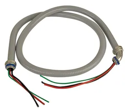 4 ft. 10 AWG Metal Electrical Whip