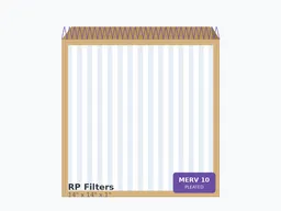14x14x1 MERV 10 Pleated Air Filter