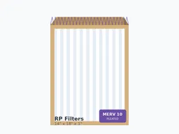 14x18x1 MERV 10 Pleated Air Filter