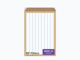 14x20x1 MERV 10 Pleated Air Filter
