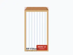 14x24x1 MERV 13 Pleated Air Filter