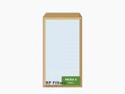 14x25x1 MERV 6 Disposable Panel Filters Air Filter