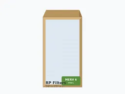 14x25x2 MERV 6 Disposable Panel Filters Air Filter