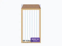 14x25x2 MERV 10 Pleated Air Filter