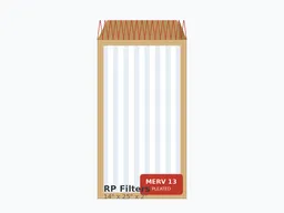 14x25x2 MERV 13 Pleated Air Filter