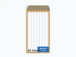 14x25x2 MERV 8 Pleated Air Filter
