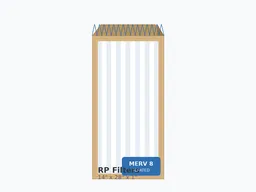 14x28x1 MERV 8 Pleated Air Filter