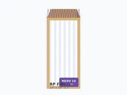 14x30x2 MERV 10 Pleated Air Filter