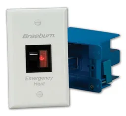 Lighted Rocker Emergency Heat Switch