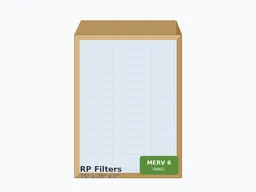 15x20x2 MERV 6 Disposable Panel Filters Air Filter