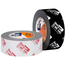 DC181 Film Tape, 2 in. x 120.2 yd 110 m, 24 Rolls/Case, Silver