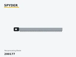 8 in. 6, 10 TPI 3x3 Reciprocating Saw Blade