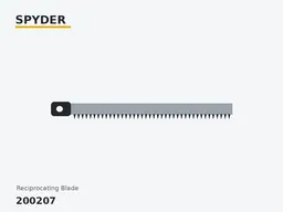 10 in. 8-12 (Variable), 10 TPI 3x3 Reciprocating Saw Blade