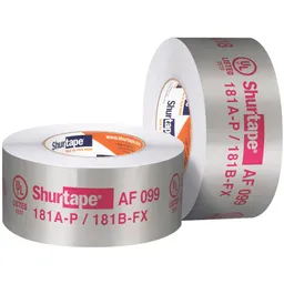 AF099 Foil Tape, 72 mm x 60.1 yd 55 m, 16 Rolls/Case