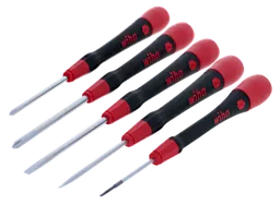 5-Piece Pico Mini Slotted and Phillips Screwdriver Set