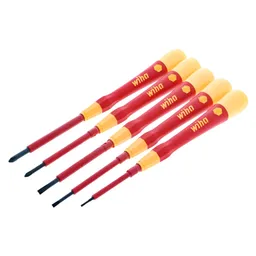 5-Piece Pico Insulated Slotted and Phillips Screwdriver Set