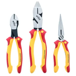 3-Piece Insulated Pliers and Cutter Set