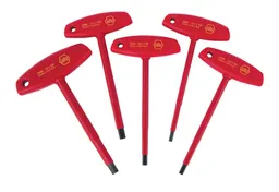 5-Piece Metric Insulated T-Handle Hex Key Set