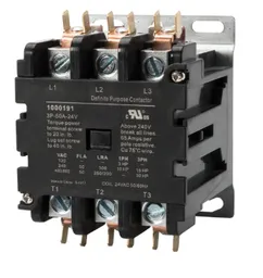 40 A 3-Pole 24 V Coil Contactor, Model MDP40A-3P-24