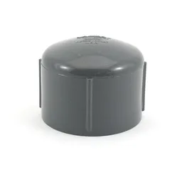 0.75 in. SCH80 PVC Cap, Model HQ34CAPT-80