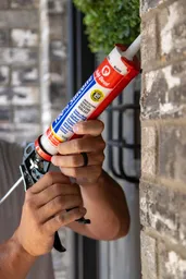 9 in. Half Barrel Drip-Free Hex Rod Caulk Gun