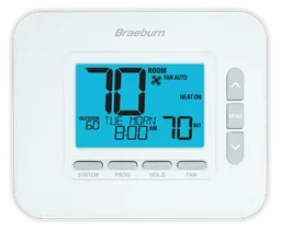4030 2 Heat / 1 Cool Programmable Thermostat with Dry Contact