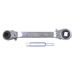 Medium Duty Offset Ratchet Wrench with DHVA Hex Adapter