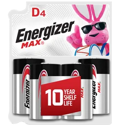 D 1.5 V Max Batteries