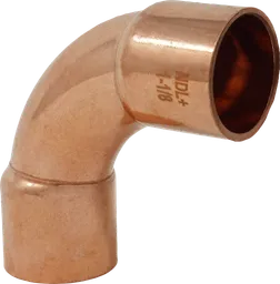 1-1/8 in. Copper 90° Long Radius Elbow