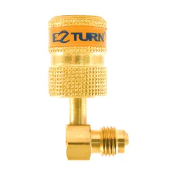 EZ Turn Anti-Blowback Adaptor for Reg Service Hoses To EZ Turn Hoses, Model EZAB90
