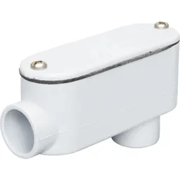 Conduit Body, LB, 1/2 in., Plastic, Gray